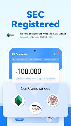 Pesoloan - Quick Cash Loan Screen 2