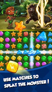Jewels Island - Match 3 Puzzle