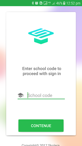 Android application Skolera screenshort