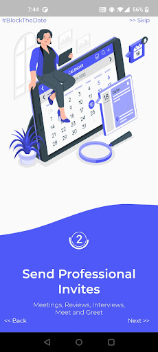 BlockTheDate Screen 2