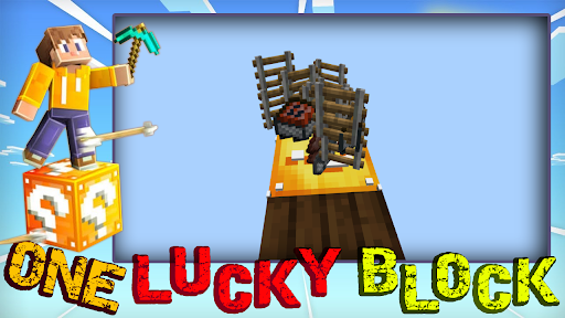 Android application One lucky block survival mod screenshort