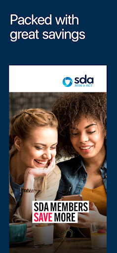 Android application SDA NSW Benefits screenshort