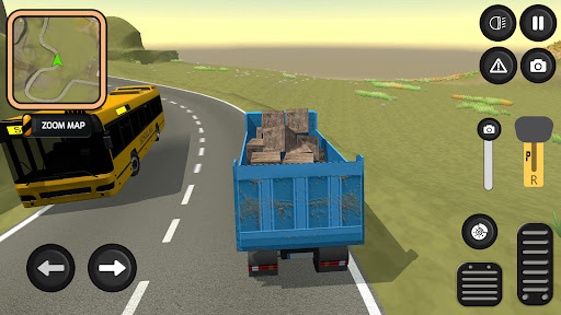 Truck Dangerous Road Simulator Screen 2
