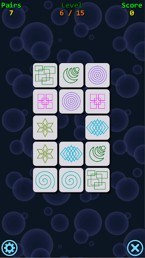 Android application Abstract Memory Challenge screenshort