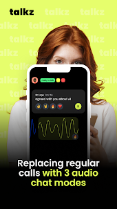 talkz — audio messenger