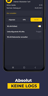CyberGhost VPN: WLAN-Schutz Screenshot