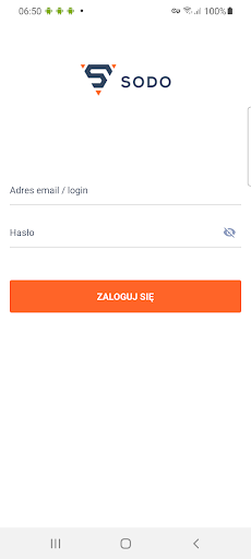 Android application SODO - zarządzaj RODO screenshort