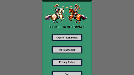 Tournament Tracker Screen 2