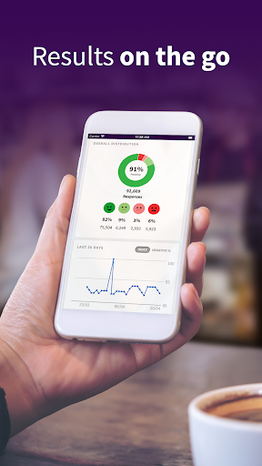 Android application HappyOrNot Reporting Staging screenshort