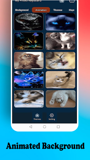 Kitty Cat Keyboard Screen 2