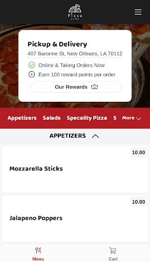 Pizza Luna Screen 2