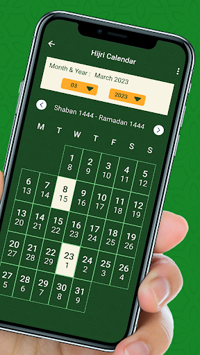 Hijri Islamic Calendar Screen 2