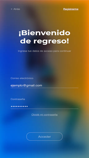 Android application Metodo Core screenshort