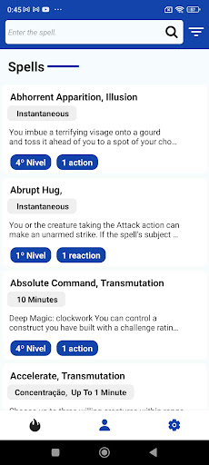 Android application Spells of Iracema screenshort