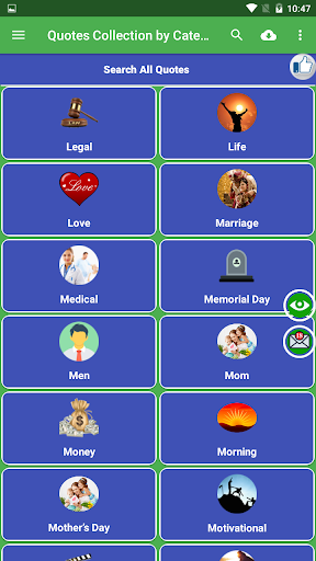 Quotes & Status Collection Screen 3