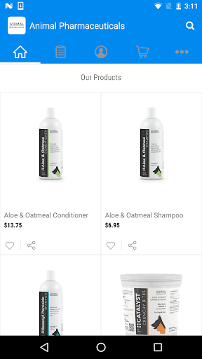 Android application Animal Pharmaceuticals screenshort