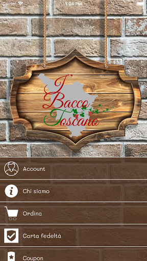 Android application IBacco Toscano screenshort