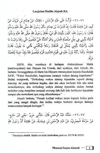 Musnad Imam Ahmad Jilid 22 Screen 3