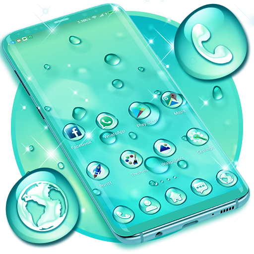 Water Drops Theme  Icon