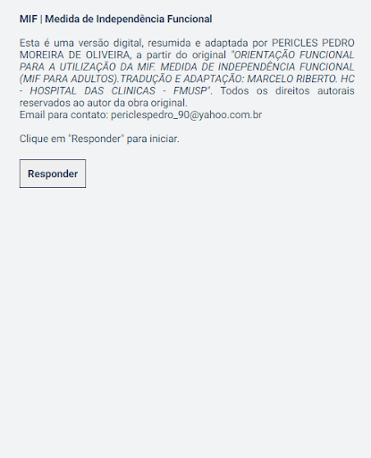 Android application Escala MIF screenshort