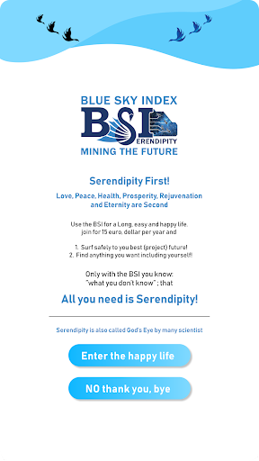 Android application BSI – Blue Sky Index screenshort