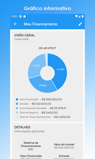 Simulador de Financiamento Screen 2