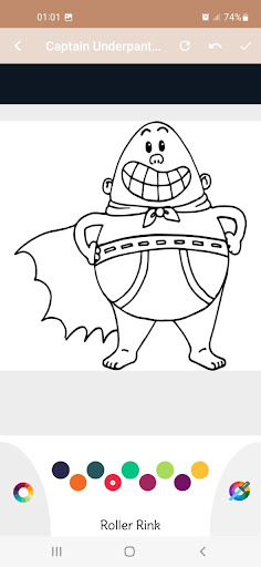 Captain Underpants Coloring