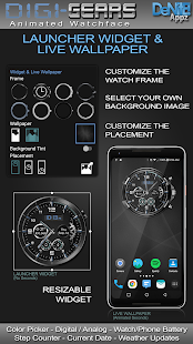 Digi-Gears HD Watch Face 6.1.3 APK screenshots 2