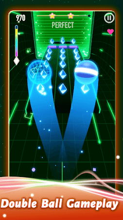Game screenshot Rolling Twins: 音楽ゲーム ボールゲーム apk download