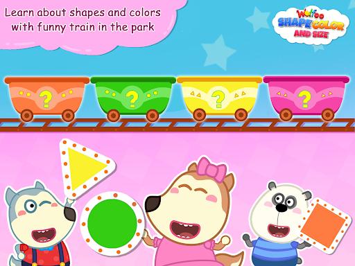 Wolfoo Shape Color and Size screenshot