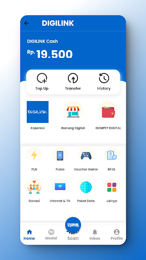 Android application Digilink screenshort