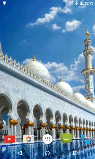 Grand Mosque Video Wallpaper Screen 2