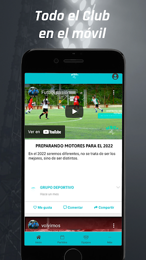 Android application Jovenes Promesas screenshort