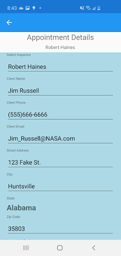 Home Inspection Scheduler Screenshot 2 - AppWisp.com