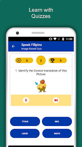 Learn Filipino Language App Screen 3