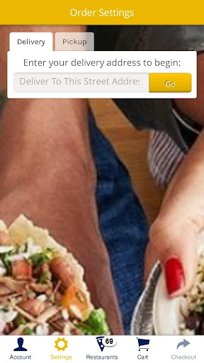 Android application DubVEatz screenshort