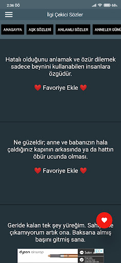 İlgi Çekici Sözler Screen 2