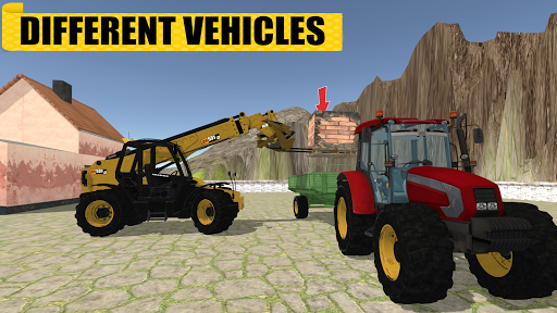 Crane and Tractor Simulation Game 1.6 screenshots 7