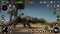 Animal Crocodile Attack Simのおすすめ画像1