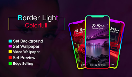 Android application Edge Lighting screenshort