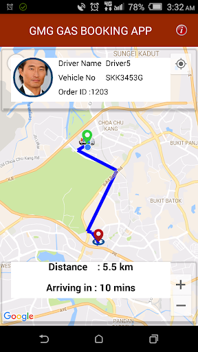 GMG GAS BOOKING APP