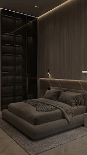 تصميم السرير الخشبي