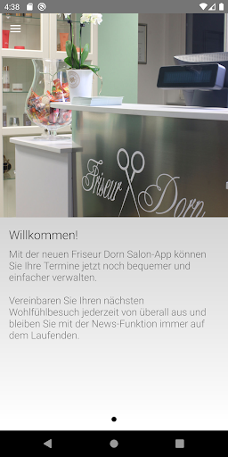 Friseur Dorn Screen 3