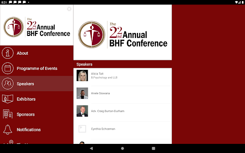 The 22nd BHF Conference 2023
