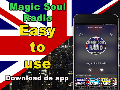 Magic Soul Radio UK Screen 3