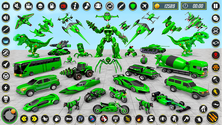 Dino Robot – Car Robot Games