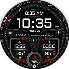 H380 Hybrid Watch Face