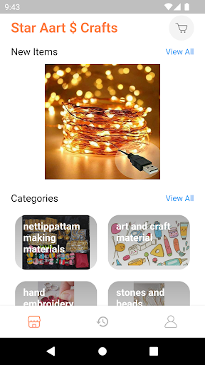 Android application Star Arts&Crafts screenshort