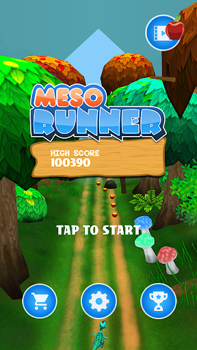 Android application Meso Runner screenshort