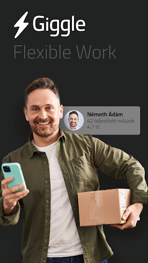 Android application Giggle - Flexible Work screenshort